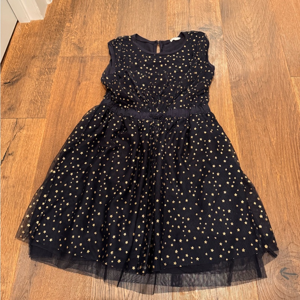 Crewcuts Black and White Fit and Flare Cocktail Dress
